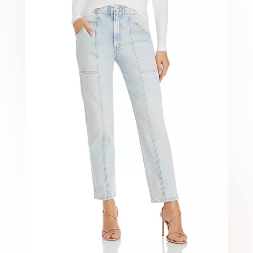 MOTHER Superior The Springy Straight Ankle Jeans in Finale‎